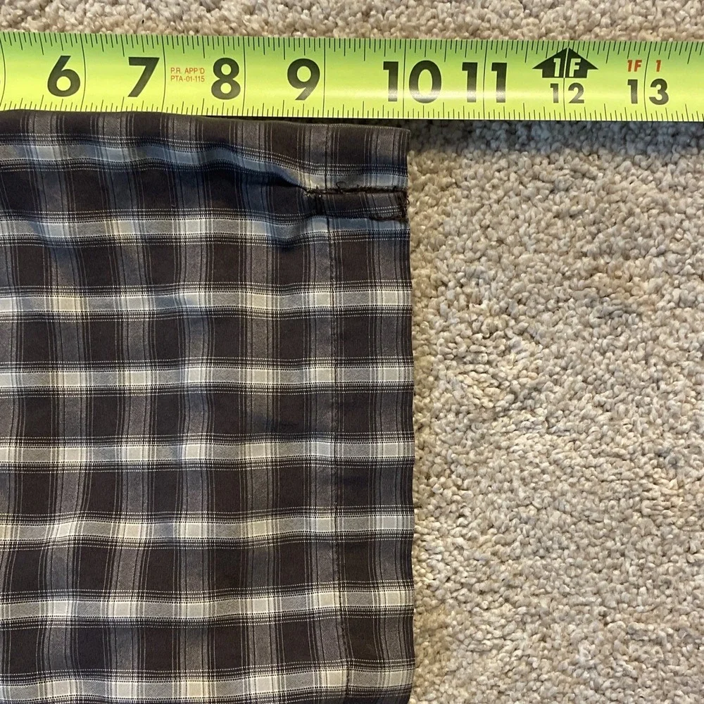 The North Face Button Shirt Mens L Short Sleeve‎  Brown Hiking Outdoor Camp